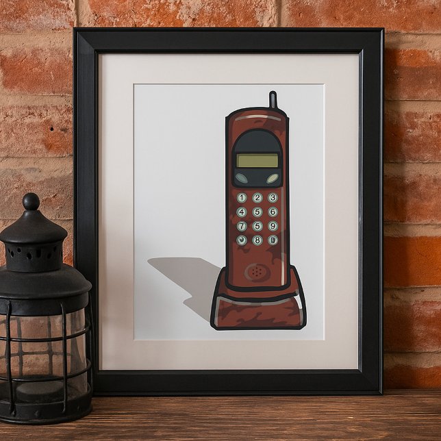Póster Teléfono sin cables (Subido por el creador)