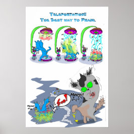 Póster ¡¡Teleportación!! La mejor manera de graduar.