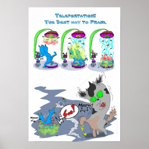 Póster ¡¡Teleportación!! La mejor manera de graduar.