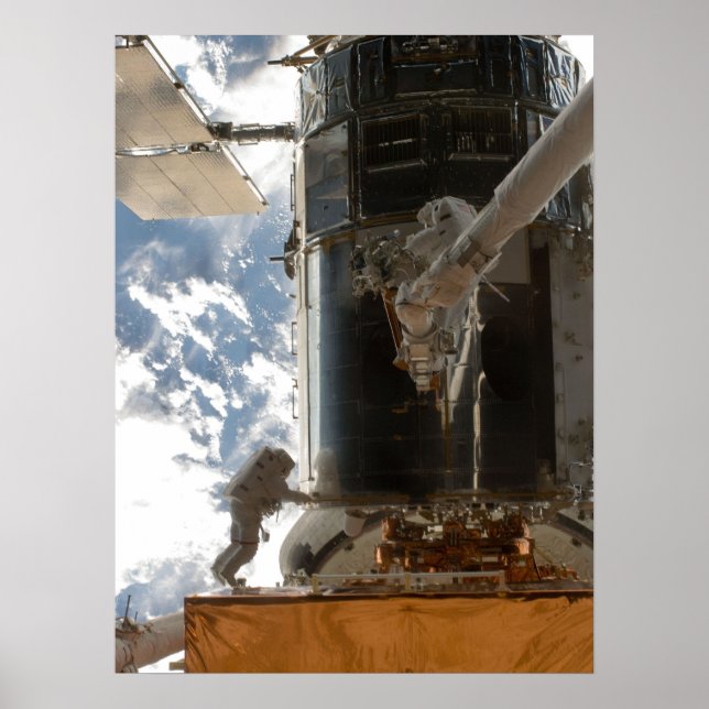 Póster Telescopio espacial Hubble (Frente)
