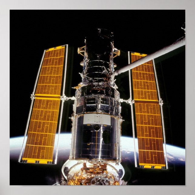 Póster Telescopio espacial Hubble (Frente)