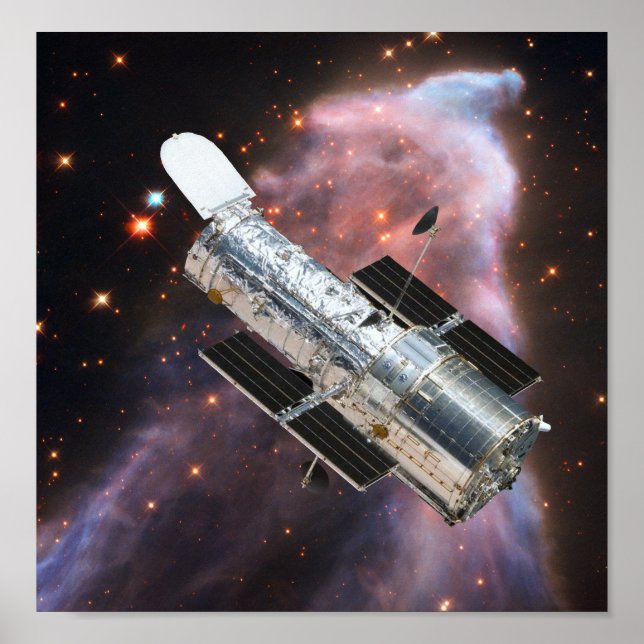Póster Telescopio espacial Hubble (Frente)