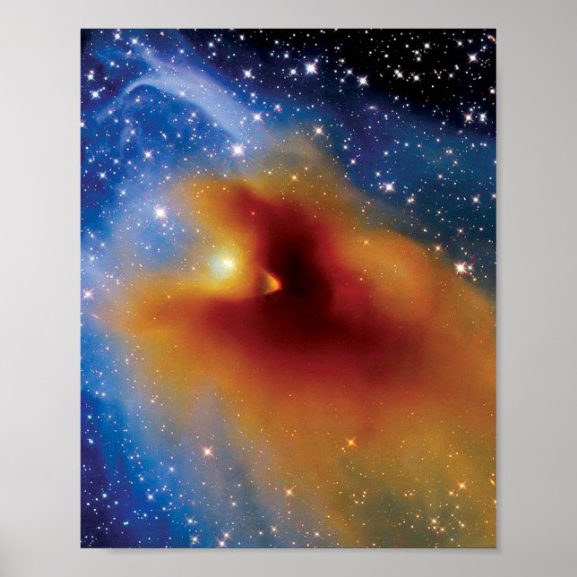 Póster Telescopio Espacial Hubble CB 130-3 de la NASA (Frente)