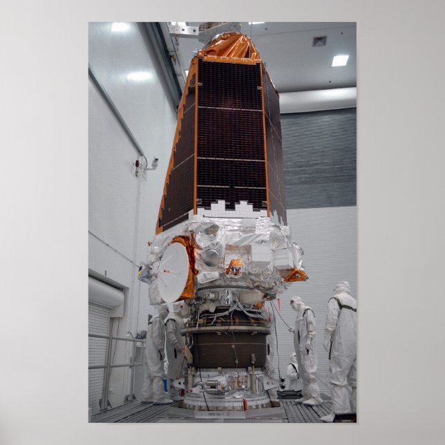 Póster Telescopio espacial Kepler NASA (Frente)