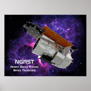 Póster Telescopio espacial Nancy Grace Roman