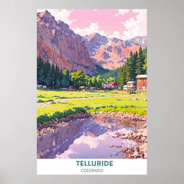 Póster Telluride - Colorado (Frente)