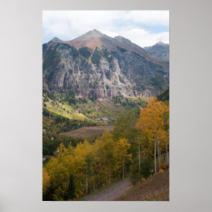 Póster Telluride en otoño