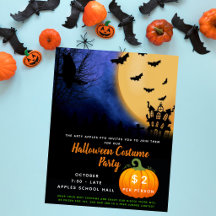 tema de fiesta de disfraces de Halloween evento ba