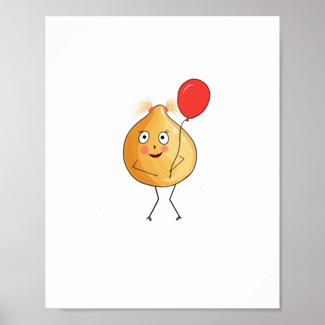 Póster Tema de garbanzo, diseño de garbanzo (Frente)