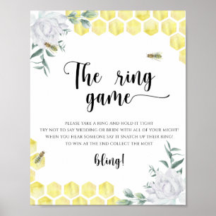 Póster Tema de los Honeycombs - El juego de anillo