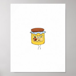 Póster Tema de miel, personaliza Miel,