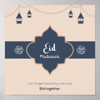 Póster Tema del Eid. Publicación social