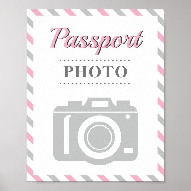 Póster Tema del Fiesta de viajes del Booth Airplane de Pa (Frente)