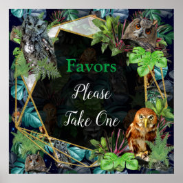 Póster Temas de celebración de fiestas nocturnos