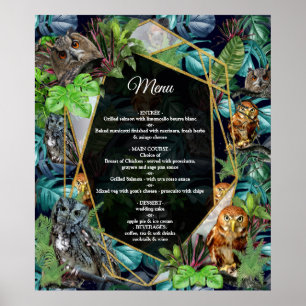 Póster Temas de celebración de fiestas nocturnos