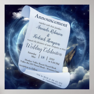 Póster Temas metafísicos de fantasía espiritual