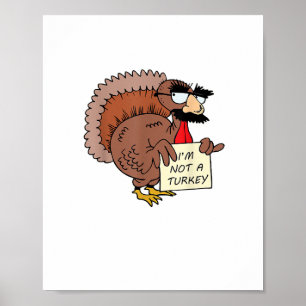 Póster Temor a Turquía disfrazar humor Chiste gracioso Th