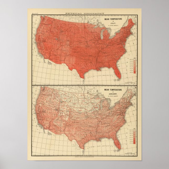Póster Temperatura media (Frente)