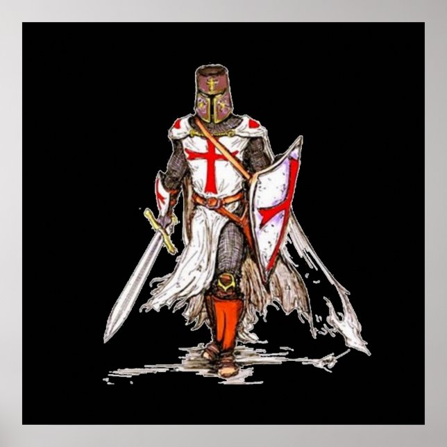 Póster Templar Knight (Frente)