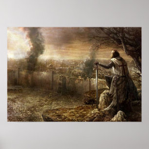 Póster Templario antes de Jeruzalem