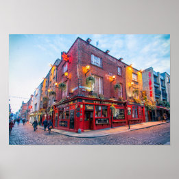 Póster Temple Bar / Dublín