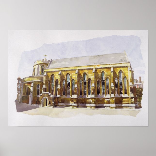 Póster Temple Church (Frente)