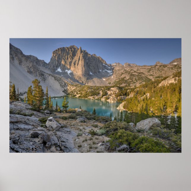 Póster Temple Crag y Second Lake (Frente)
