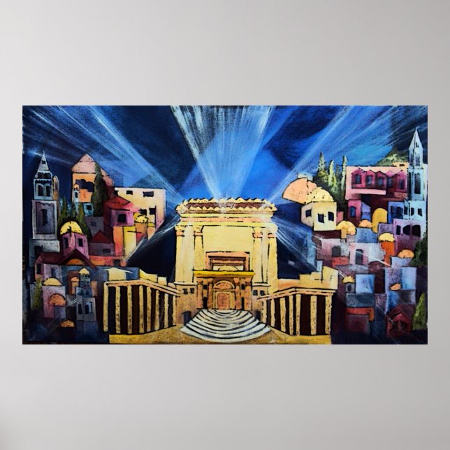 Póster Temple of Jerusalem (Frente)