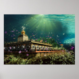 Póster Temple Of The Coral Reef - Poster