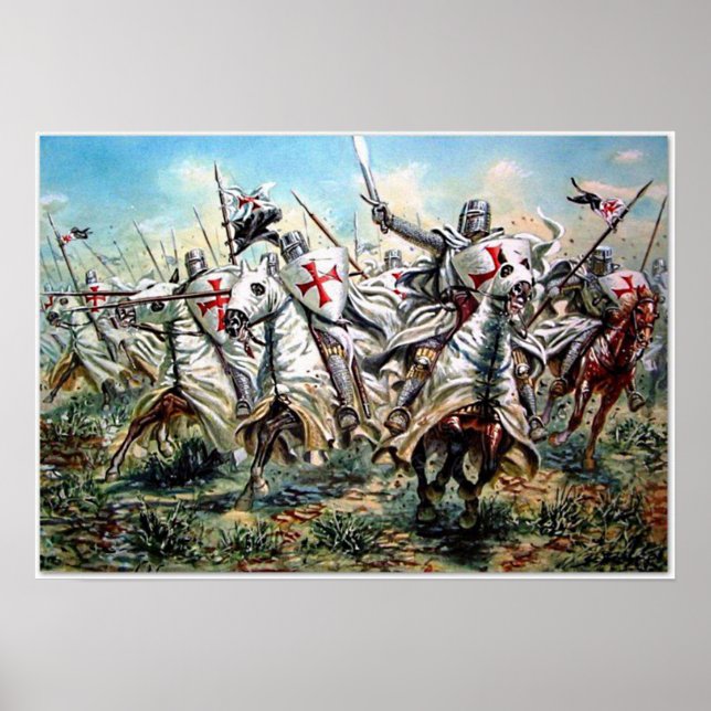 Póster Templer im Angriff (Frente)