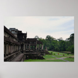 Póster Templo Angkor Wat, Camboya - Fotografía de viaje