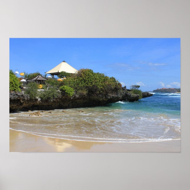 Póster Templo balinés (Frente)