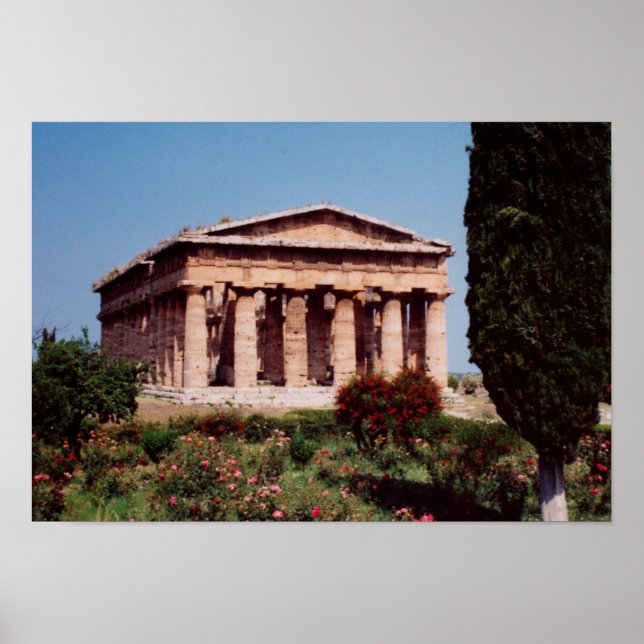 Póster Templo de Hera (Frente)