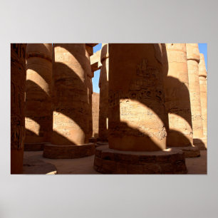 Póster Templo de Karnak - Luxor, Egipto