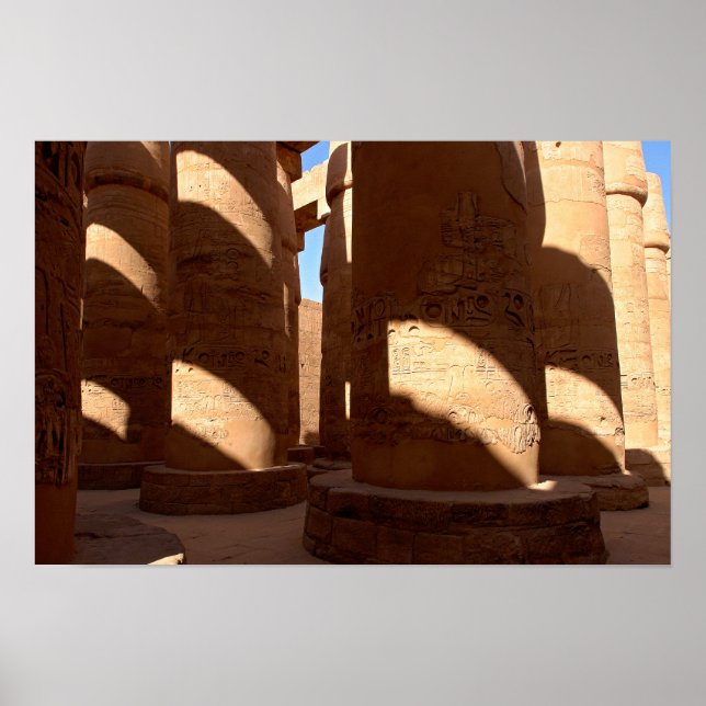 Póster Templo de Karnak - Luxor, Egipto (Frente)