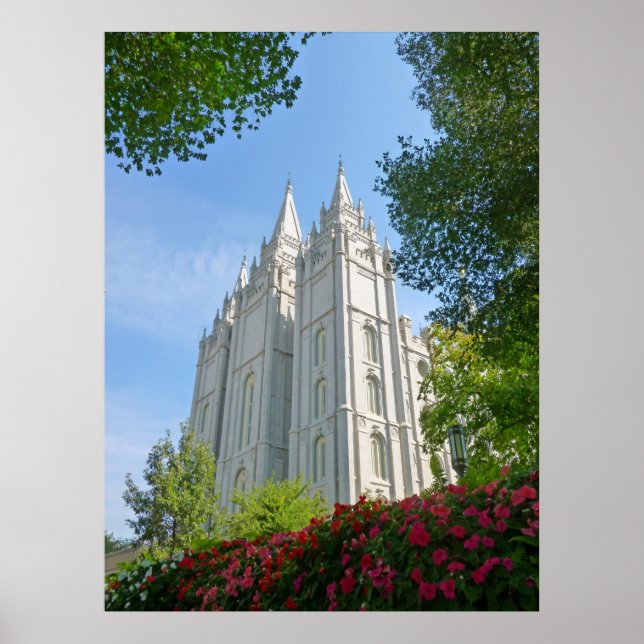 Póster Templo de Mormon (Frente)