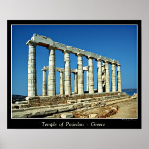 PÓSTER TEMPLO DE POSIEDON