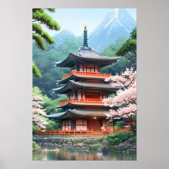 Póster Templo de Riverbank (Frente)