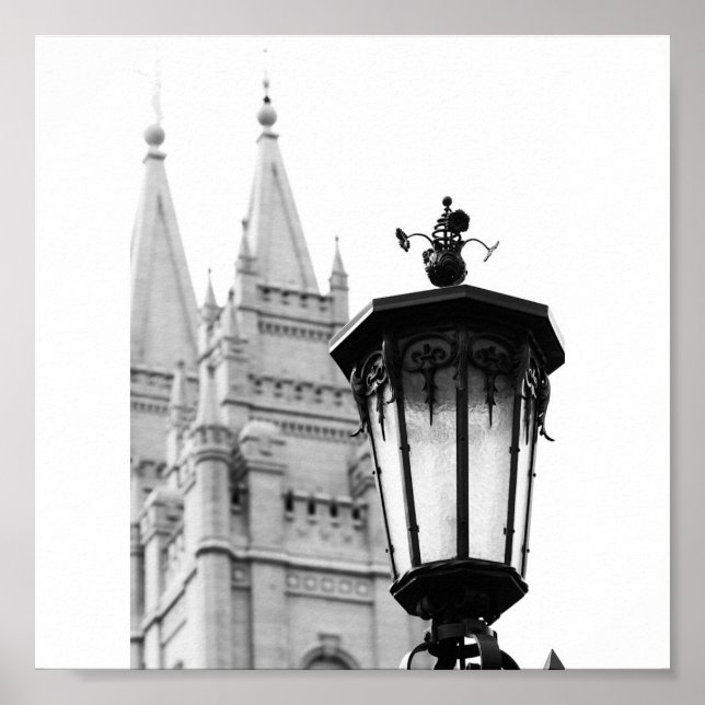 Póster Templo de Salt Lake (Frente)