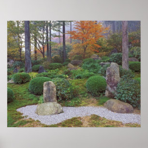 Póster Templo de Sanzen, Ohara, Kioto, Japón 4