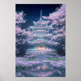 Póster Templo de Serene Sakura