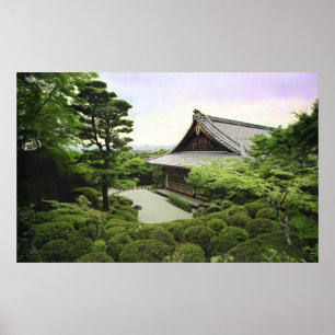 Póster Templo de Shisendo - Kyoto Japón