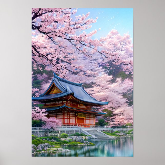 Póster Templo de tranquilidad (Frente)