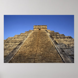 Póster Templo Kukulcán o Castillo) en 2