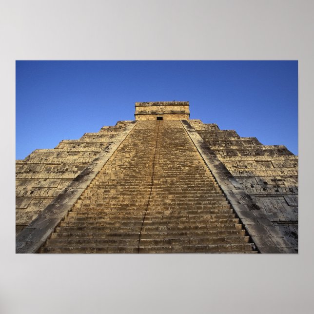 Póster Templo Kukulcán o Castillo) en 2 (Frente)