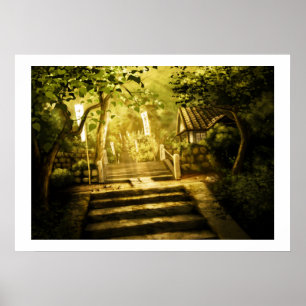 Póster "Templo oculto"