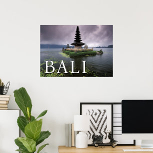 Póster Templo Ulun Danu   Bali, Indonesia