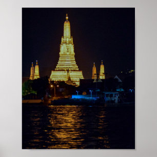 Póster Templo Wat Arun