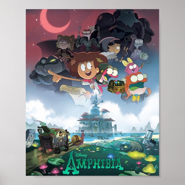 Póster Temporada 2 de Amphibia (Frente)