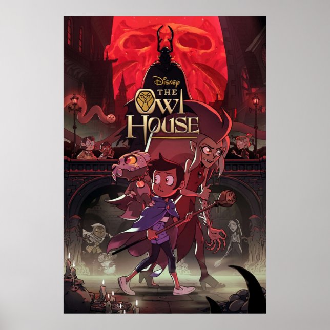 Póster Temporada 2 de la Owl House (Frente)